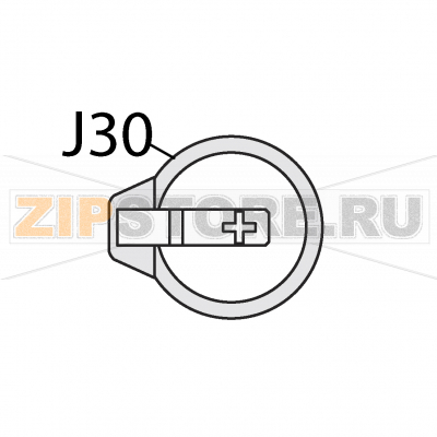 Real-time clock circuit Intermec PX6i Real-time clock circuit Intermec PX6iЗапчасть на деталировке под номером: J30Название запчасти на английском языке: Real-time clock circuit Intermec PX6i.
