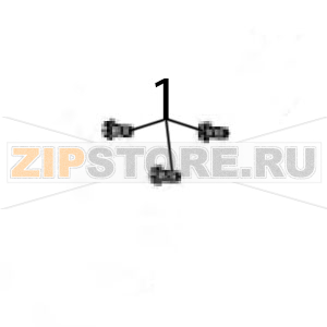 Screw HI-LO short plastic cutting or self threading Zebra S600 Screw HI-LO short plastic cutting or self threading Zebra S600Запчасть на деталировке под номером: 1