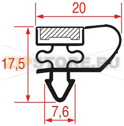 УПЛОТНИТЕЛЬ ВСТАВНОЙ 385Х370 ММ 