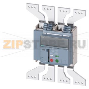 fixed-mounted sw. disconnector frame 1600; with RTC and 4AUX Icu=55kA @ 415V, 4-pole, right SD100; In=1000A without overload protection w/o short-circuit protection front bus connector offset Siemens 3VA2710-1.A26-.... 