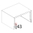 Microinterruttore porta MF09, 16 A Unox XF 193