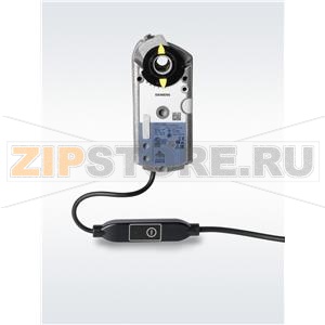 GEB161.1E/MO - Привод воздушной заслонки поворотного типа, AC 24 В, Modbus RTU, 15 Нм, 150 с без пружинного возврата Siemens GEB161.1E/MO 
