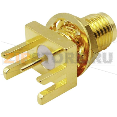 Разъем SMA, 50 Ом, 1 шт TRU Components 1493160 