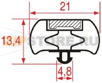 GUARNIZIONE 3 LATI 2130x1070x2130 mm