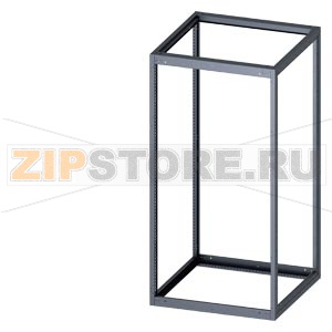 SIVACON, Supporting structure, for standard Empty enclosure, H: 2000 mm, W: 1000 mm, T: 1000 mm, RAL 7035 Siemens 8MF1000-2GS40 