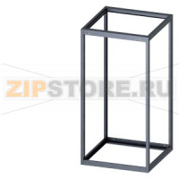 SIVACON, Supporting structure, for standard Empty enclosure, H: 2000 mm, W: 1000 mm, T: 1000 mm, RAL 7035 Siemens 8MF1000-2GS40