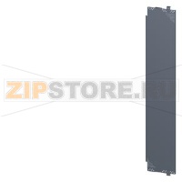 SIVACON, Mounting plate, for Cabinet side perforated, T: 500 mm, H: 2000 mm, zinc-plated Siemens 8MF1005-2AK13-0