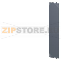 SIVACON, Mounting plate, for Cabinet side perforated, T: 500 mm, H: 2000 mm, zinc-plated Siemens 8MF1005-2AK13-0