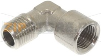 L-ОБРАЗНОЕ СОЕДИНЕНИЕ Ø 1/4"M-1/4"F НИКЕЛЬ