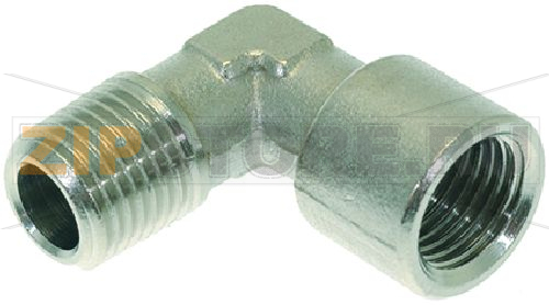 L-ОБРАЗНОЕ СОЕДИНЕНИЕ Ø 1/4"M-1/4"F НИКЕЛЬ 