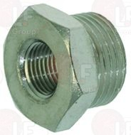 НИКЕЛИРОВАННЫЙ ПАТРУБОК Ø 3/8"M-1/8"M 