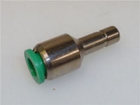 RACCORDO RAPIDO TUBO ø 6 mm CODOLO ø 6mm