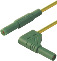 Провод испытательный 1 м, 32 A, 1000 В/AC/DC, зеленый, желтый Hirschmann 934083188