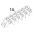 Auxiliary terminal strip FV-122 Fagor FI-64 B