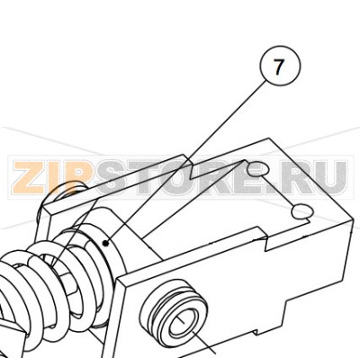 Слайдер нижний Datamax A-4212 LH Слайдер нижний Datamax A-4212 LHЗапчасть на сборочном чертеже под номером: 7Название запчасти Datamax на английском языке: SLIDE, LOWER