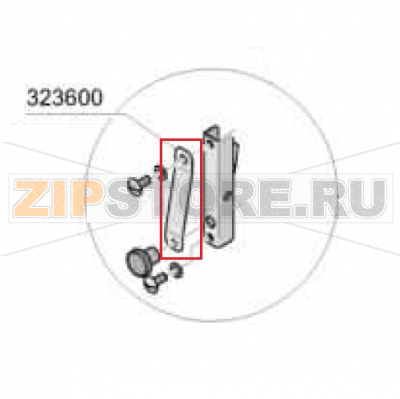 Door bracket Comenda AC2 Door bracket Comenda AC2Запчасть на деталировке под номером: 323600Название запчасти Comenda на английском языке: Door bracket Comenda AC2