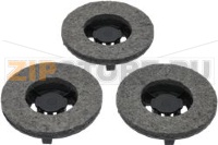 BRUSH FELT WITH HOOK - 3 PCS