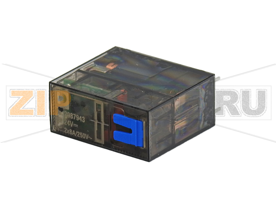 Вставное миниатюрное реле Phoenix Contact REL-MR- 24DC/21-21/MS с силовым контактом, 2 переключающих контакта, кнопка для тестирования, механический индикатор коммутационного положения, статусный светодиод, диод свободного хода, полярность А1+, А2, входное напряжение 24 В пост. тока.Минимальный заказ: 10 шт.Упаковка: 10 шт.