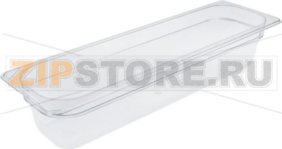 TRAY POLYCARBONATE GN 2/4 H100 mm 