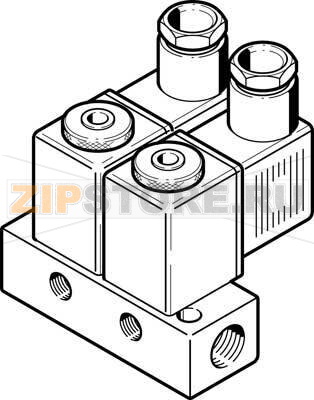 Распределитель с электроуправлением Festo BMFH-2-3-M5 