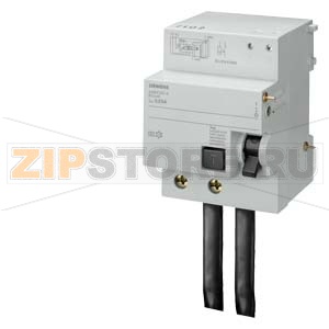 ДИФФЕРЕНЦИАЛЬНЫЙ БЛОК ДЛЯ АВТОМАТИЧЕСКОГО ВЫКЛЮЧАТЕЛЯ ТИП=А Iном.=80/100А 2-ПОЛЮСНОЕ Iодн.=0,3А Uном.=230В АС  УСТ. ГЛУБИНА=70 ММ Siemens 5SM2627-6 