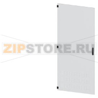 SIVACON, door, left, ventilated, IP40, H: 2200 mm, W: 900 mm, RAL 7035, Protection class 1 Siemens 8MF1290-2UT15-2BA2