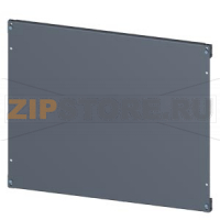 SIVACON, mounting plate, mounting with bracket, H: 600 mm, W: 800 mm, zinc-plated Siemens 8MF1680-2AM02-0