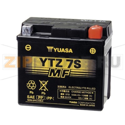 YUASA YTZ7S Мото аккумулятор Yuasa YTZ7S Напряжение АКБ: 12VЕмкость АКБ: 11Ah