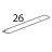 Cornice superiore Scotsman AF 206
