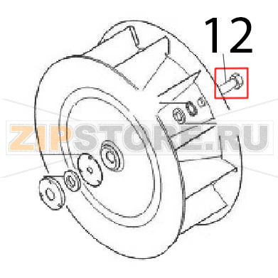 Screw M10x35 Angelo Po FM1221E1 Screw M10x35 Angelo Po FM1221E1Запчасть на деталировке под номером: 12
