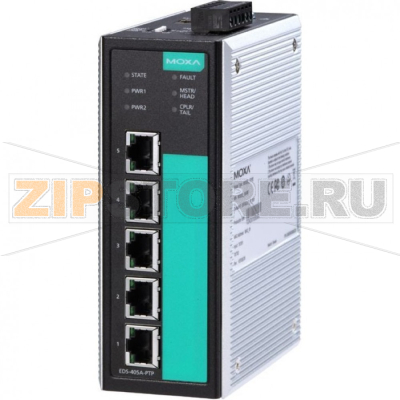 Коммутатор MOXA EDS-405A-T 