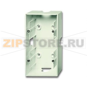 Коробка для открытого монтажа, двухместная, слоновая кость ABB 2CKA001799A0901 