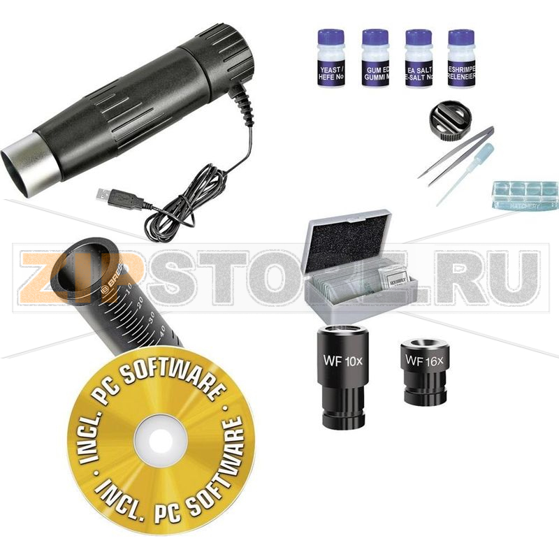Микроскоп, монокулярный, 1024-кратное увеличение Bresser 88-55001 