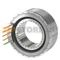 SIMOTICS T высокомоментный электродвигатель Components 3-phase synchronous motor; External cooling jacket; Axial cable outlet 1 m; Stator/rotor separated; Diameter 385 mm; Length 160 mm; Max. torque 1000 Nm; Max. speed 1000 rpm; With temperature sensor PT
