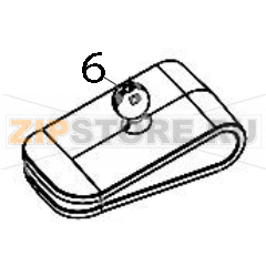 Belt clip TSC TDM-20 Belt clip TSC TDM-20Запчасть на деталировке под номером: 6