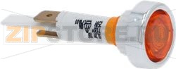 INDICATOR LAMP ORANGE 250V 