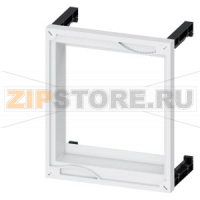 ALPHA 400/630 DIN, МОНТАЖНЫЙ КОМПЛЕКТ ДЛЯ SR60 ШИННОЙ СИСТЕМЫ 60MM, 3-ПОЛ, В=300, Ш=250 Siemens 8GK4801-2KK13