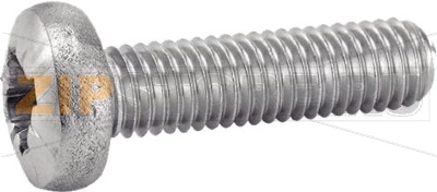 HEAD SCREW POZIDRIVE M4X10 - 200PCS 