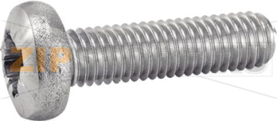 HEAD SCREW POZIDRIVE M4X10 - 200PCS 