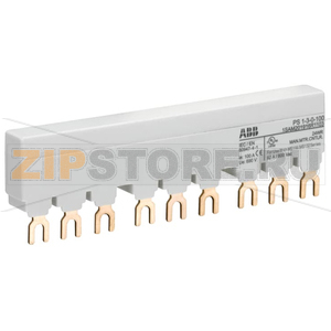 Разводка шинная, трехфазная, Iu=100 А, PS1-3-0-100 ABB 1SAM201916R1103 