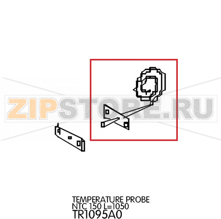 Датчик температуры (зонд) L=1050 Unox XVC 704 Термодатчик L=1050 Unox XVC 704Запчасть на деталировке под номером: 55Название запчасти на английском языке: Temperature probe ntc 150 L=1050 Unox XVC 704