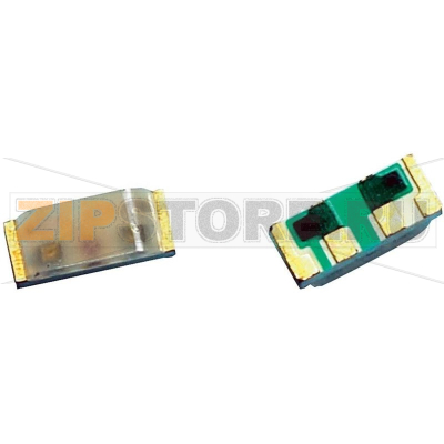Светодиод 80 мкд, 170 мкд, 60 мкд, SMD, красный, зеленый, синий, 125°, 20 мА, Avago Technologies HSMF-C115 