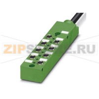 Коробка датчика и исполнительного элемента Phoenix Contact SACB- 8/3- 5,0PUR-M8