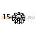 Vibration-damping elastomer Brema G 500 Vibration-damping elastomer Brema G 500Запчасть на деталировке под номером: 15Название запчасти Brema на английском языке: Vibration-damping elastomer G 500.
