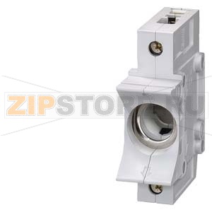 ОСНОВАНИЕ ПЛАВКИХ ВСТАВОК NEOZED МОНТИР. ПОД ШТУКАТУРКУ, D02 1-ПОЛ. ЗАЩИТА ОТ ПРИКОСНОВЕНИЯ (BGV A2) 63A, AC 400V/DC 250V Siemens 5SG1701 