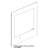 External glass 647X890X4 Unox XVC 705