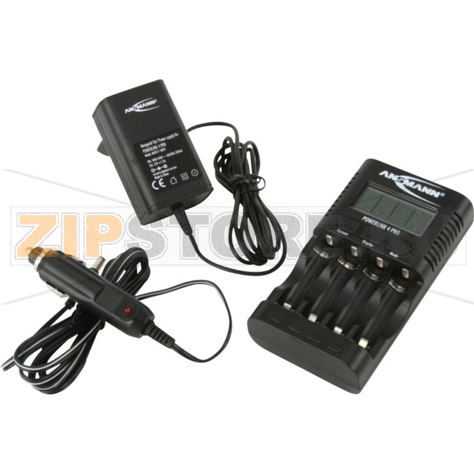 Зарядное устройство 5 В, микро (AAA), миньоны (AA) Ansmann Powerline 4 Pro 