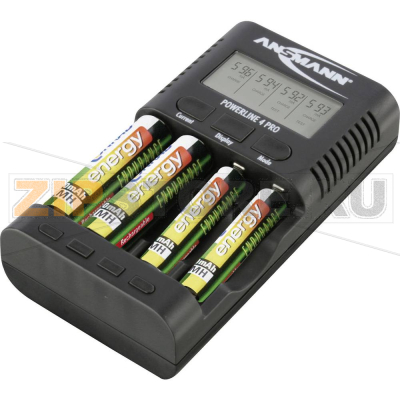 Зарядное устройство 5 В, микро (AAA), миньоны (AA) Ansmann Powerline 4 Pro 