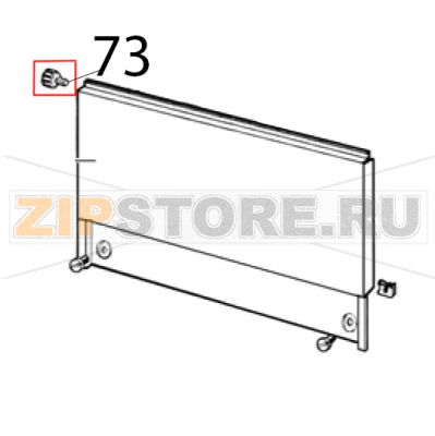 Side panel fixing grey knob Ugolini MT 3 Side panel fixing grey knob Ugolini MT 3Запчасть на деталировке под номером: 73