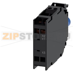 Трехцветный светодиодный модуль со встроенным светодиодом, 110 В AC красный-желтый-зеленый, пружинная клемма, для крепления на переднюю панель, Siemens 3SU1401-1BC24-3AA0 